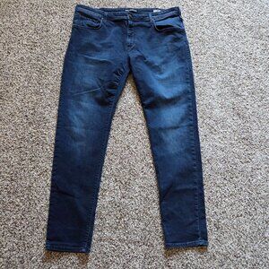 Mavi Jeans Jake Mens Size 40x33 Slim‎ Straight Leg Dark Wash Cotton Blend Denim